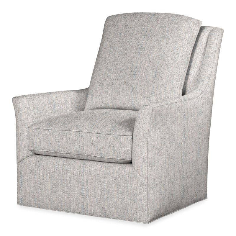 Tori Swivel Armchair, Perigold Poros Sky