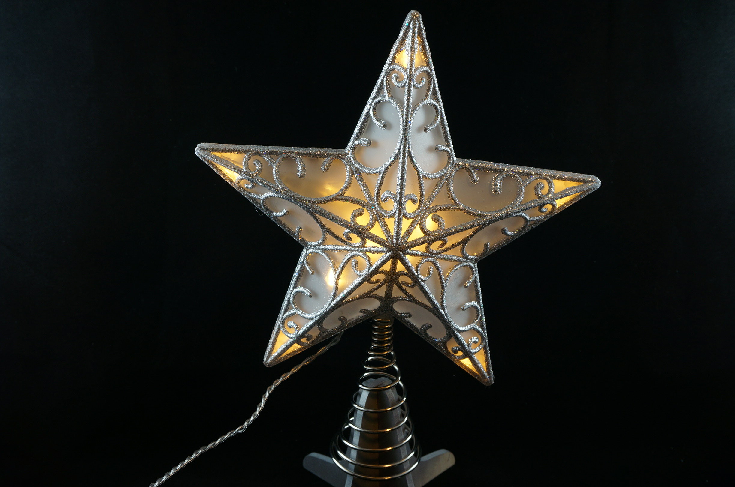 The Holiday Aisle® Pre-Lit Star Tree Topper | Wayfair