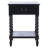 Solid Wood Top End Table with Storage-1683813236