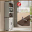 70" H X 31.5" W Standard Bookcase With Doors-938980079