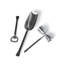 Rustic Modern Stainless Steel Bar Tool Set