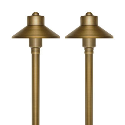 Brass Solid Brass Pathway Light