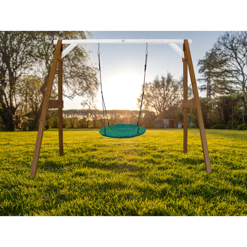 AXI Hemlock Swing Set with 1 Swing(s), Brown/White