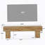 Table d'appoint multimédia, meuble télé, meuble télé, console