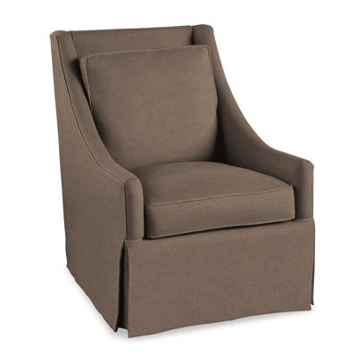 Teagan Upholstered Slipcovered Armchair