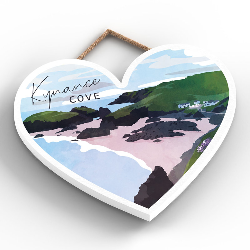 Kynance Cove 1 - No Frame Print on Wood