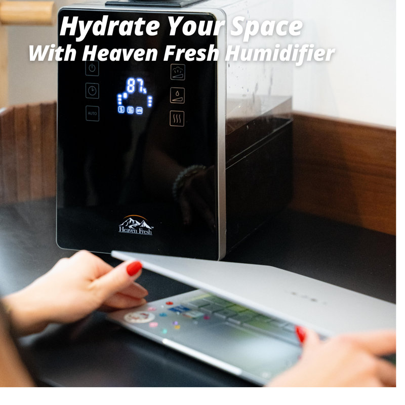 Humidificateur ultrasonique pour console froide et chaude 1,6 gal.