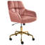 17 Stories Velvet Office Chair-1896613420