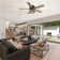 52'' Iris 5 - Blade Standard Ceiling Fan with Remote Control and Light Kit Included