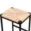 De 2 jacinthes d'eau - et tendance, polyvalent l 15,72 po x l 13,14 po x H 25 po, 19 lb, tabourets de bar sans dossier à finition naturelle, facile à installer, hauteur de 25 po, poids de 20 lb