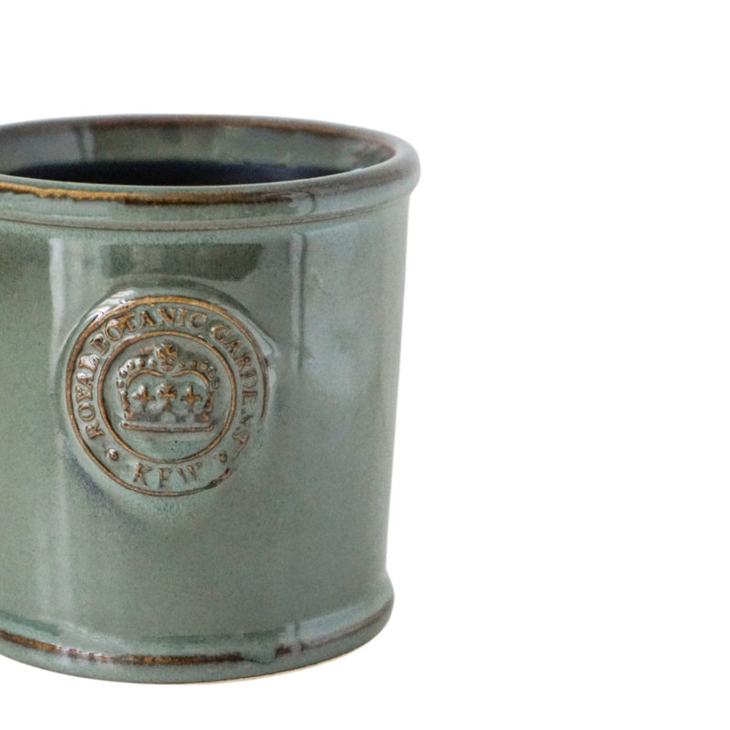 Ceramic Cachepot, Sage