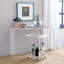 Arnt 70cm Glass Top Console Table