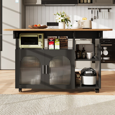 Wood Kitchen Island