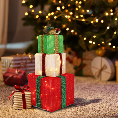 Coffret cadeau de décoration de Noël 3 pièces