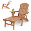 Chaise Adirondack avec repose-pieds Azur-1198052678