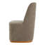 Chaises de salle à manger Ember Modern, recouvertes de tissu et dotées d'un piétement en hévéa-1946002238