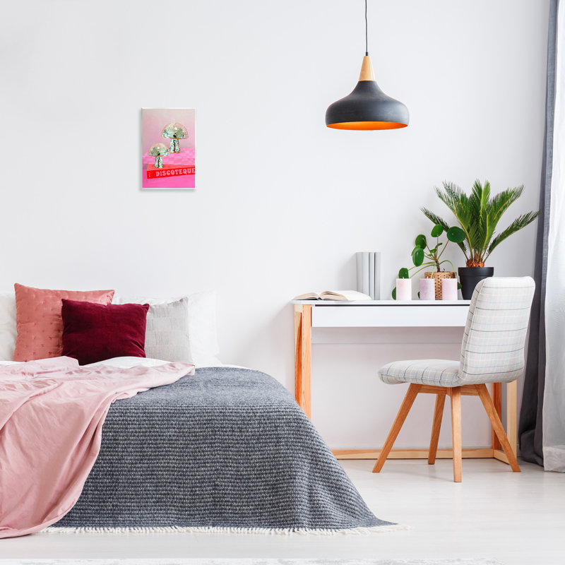 «Discoteque Book Stack Wall Art» par Lil 'Rue, H 15 po x l 10 po