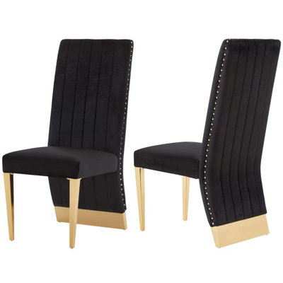 Chaise parsons en acier inoxydable Nebo