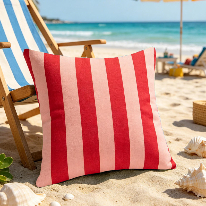 Housse de coussin imperméable pour l'extérieur