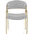 17.72'' H Upholstered Metal Armchair-360663309-360663296