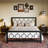 Bloneva Metal Open-Frame Bed-94917218-94917216