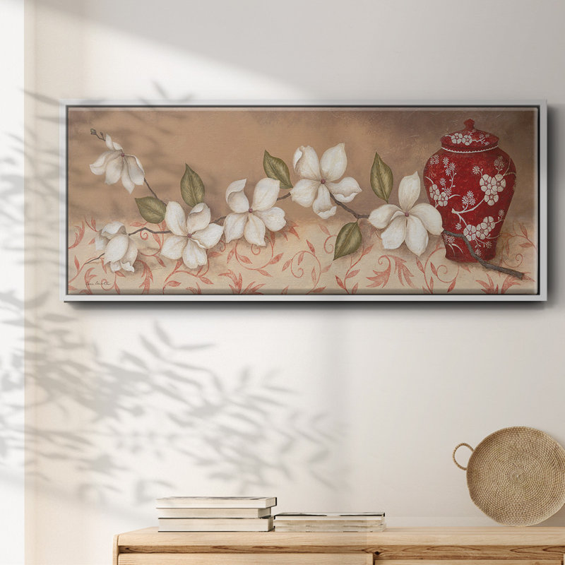 Chef-d'œuvre du manteau II - toile encadrée, H 20 po x l 50 po
