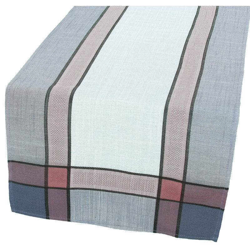 Sheilah Table Runner, 72" L x 15" W, White