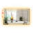 35.5" x 60" Large LED Bathroom Mirror for Double Vanity, Bluetooth Speaker, Smart Time & Date Display, Anti-Fog, 3-Color Dimmable-1516984027