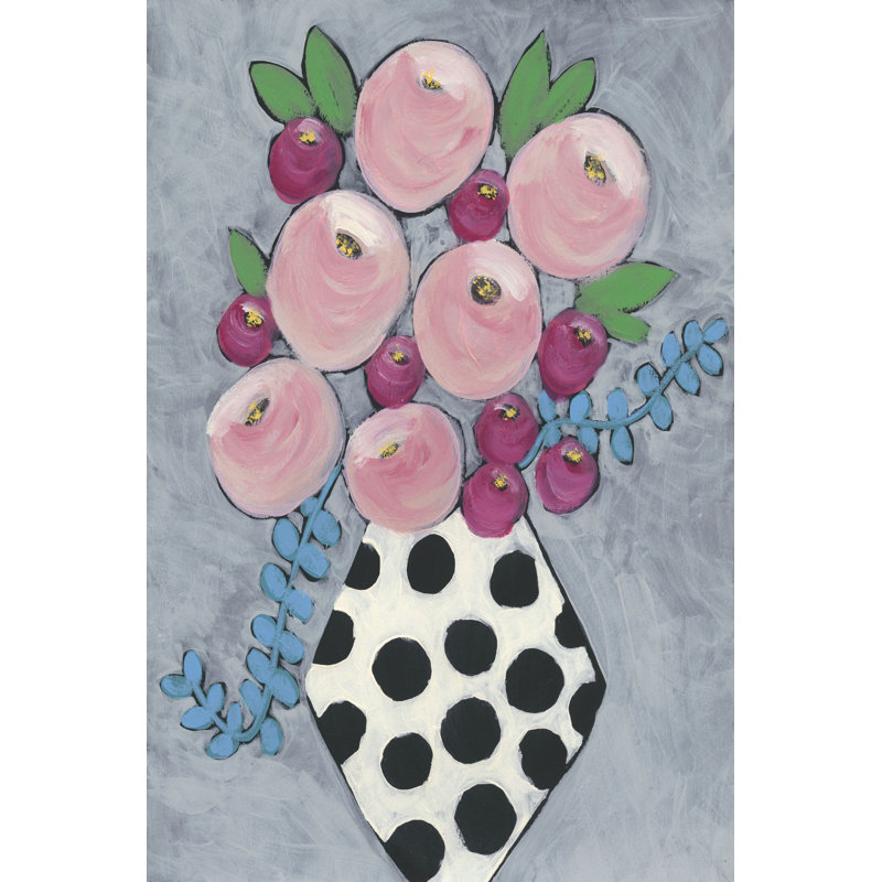 Floral Frol I, H 36 po x l 24 po x P 1,25 po