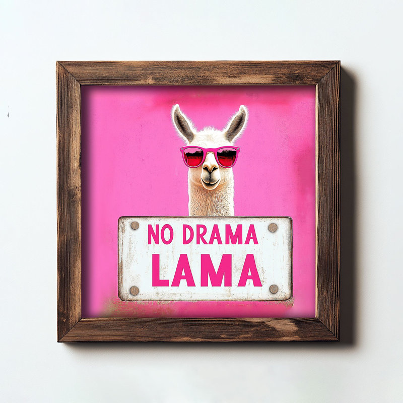 Decorative Framed MDF Painting