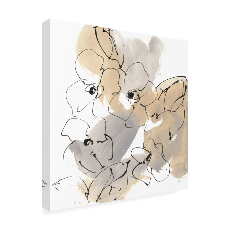 Art sur toile «Original Neutrals I» par Chris Paschke, H 35 po x l 35 po
