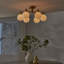 Denislav 6 - Light Metal Globe Pendant