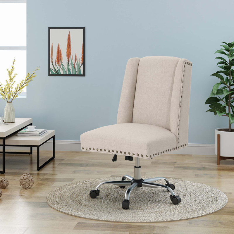 Chaise de bureau Basic sans accoudoirs, hauteur réglable