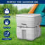 SereneLife 5.3 Gallons GPF One-Piece Toilet (Seat Included)