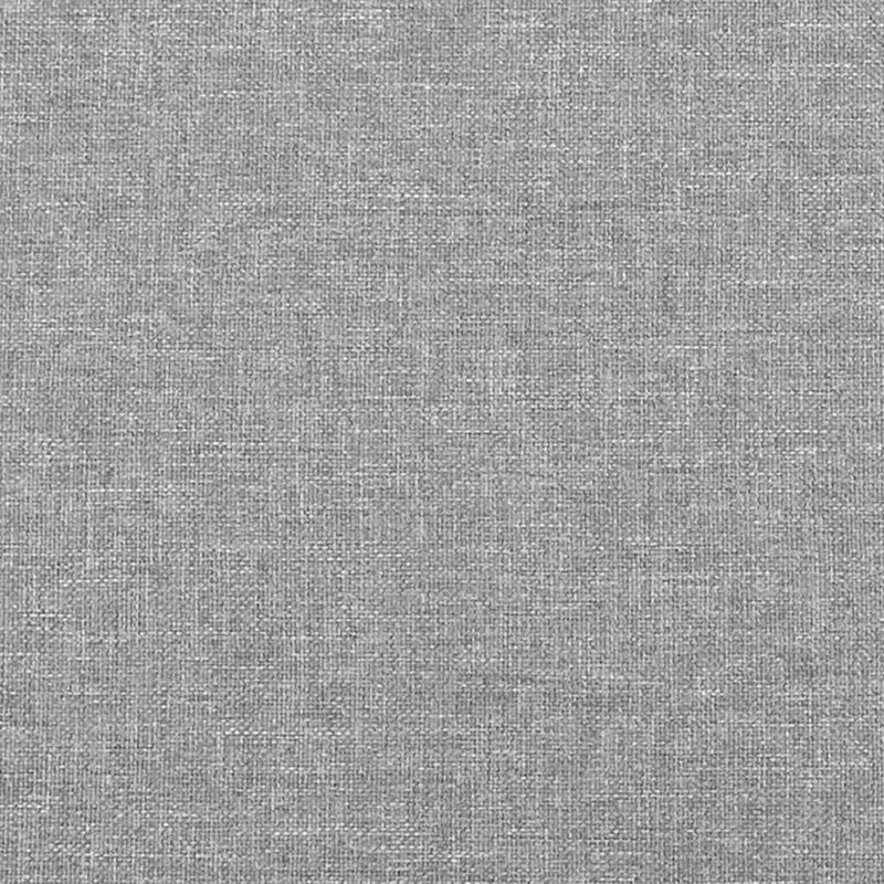 Lit sommier avec matelas Vidaxl gris clair, Gris clair / noir