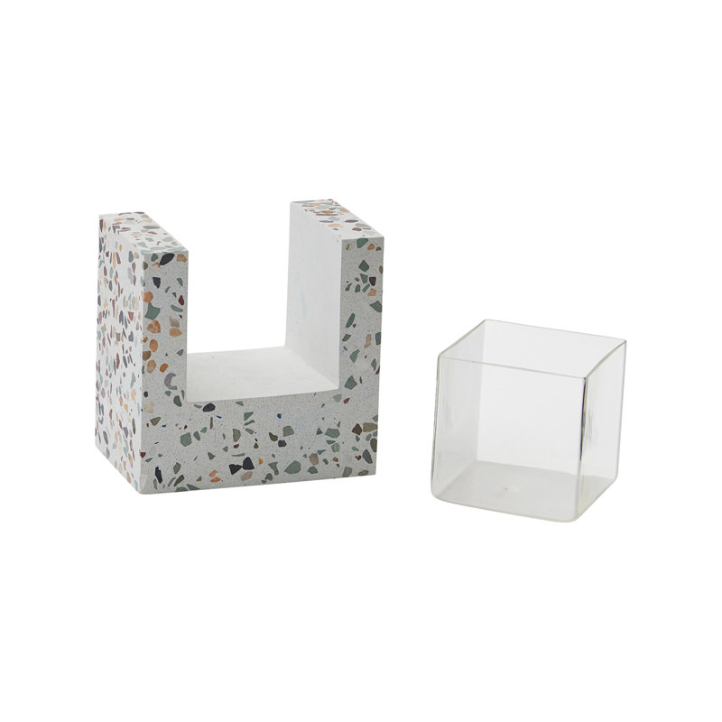 Jet Handmade Concrete Table Vase