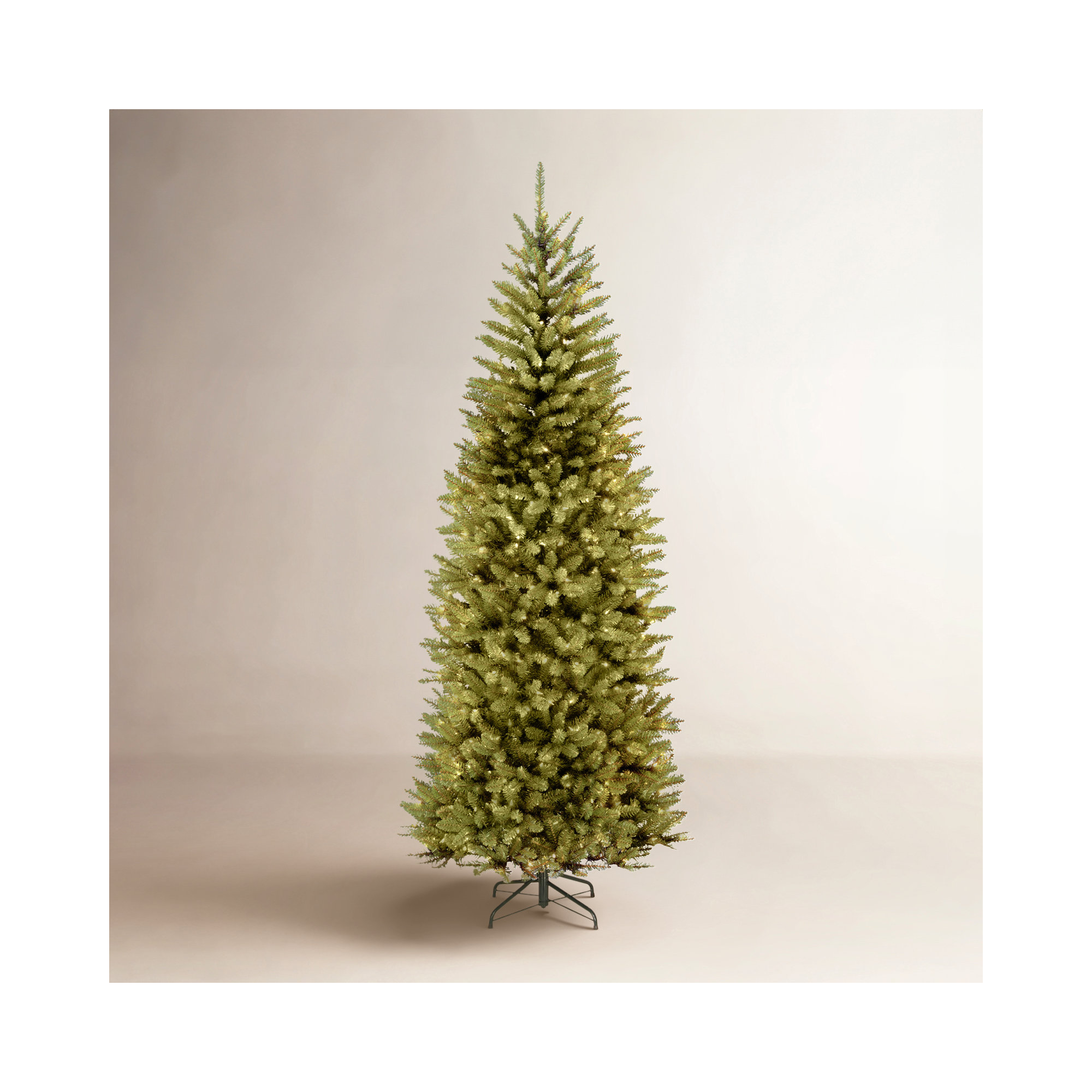Kingswood 90" H Green Fir Christmas Tree 900 Lights LED Lights