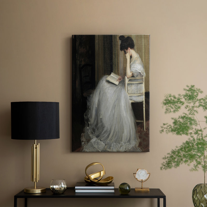 Reproduction de portrait rétro LVII - galerie Cavas, H 18 po x l 12 po