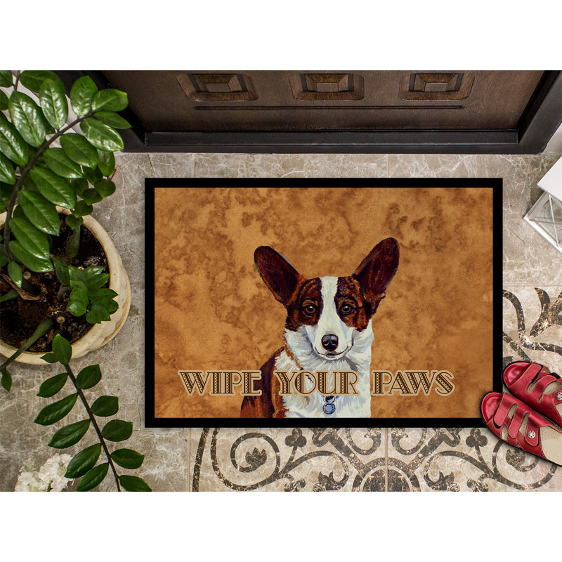 Paillasson antidérapant pour l’intérieur Tama Wipe your Paws, Rectangle 2 pi x 3 pi