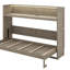 Lit escamotable simple TG avec bureau, lumière DEL et USB-519663297