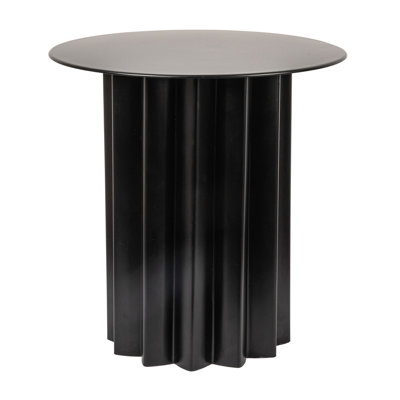 Greenpoint Pleated Metal Side Table