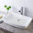 Stufurhome 15'' White Ceramic Rectangular Bathroom Sink