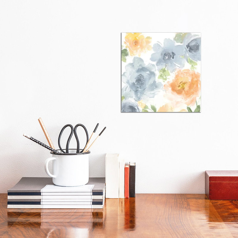 Springtime Bloom I by Kelsey Morris - Wrapped Canvas Painting, 30.48 cm H x 30.48 cm W
