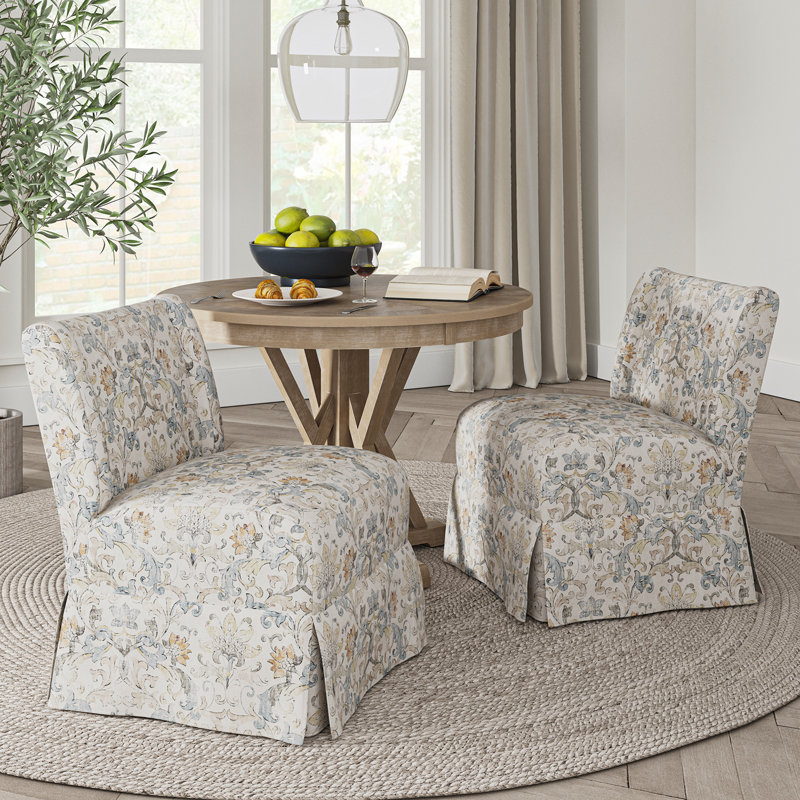 Fauteuil parsons de 28 po de largeur Averykate, Beige
