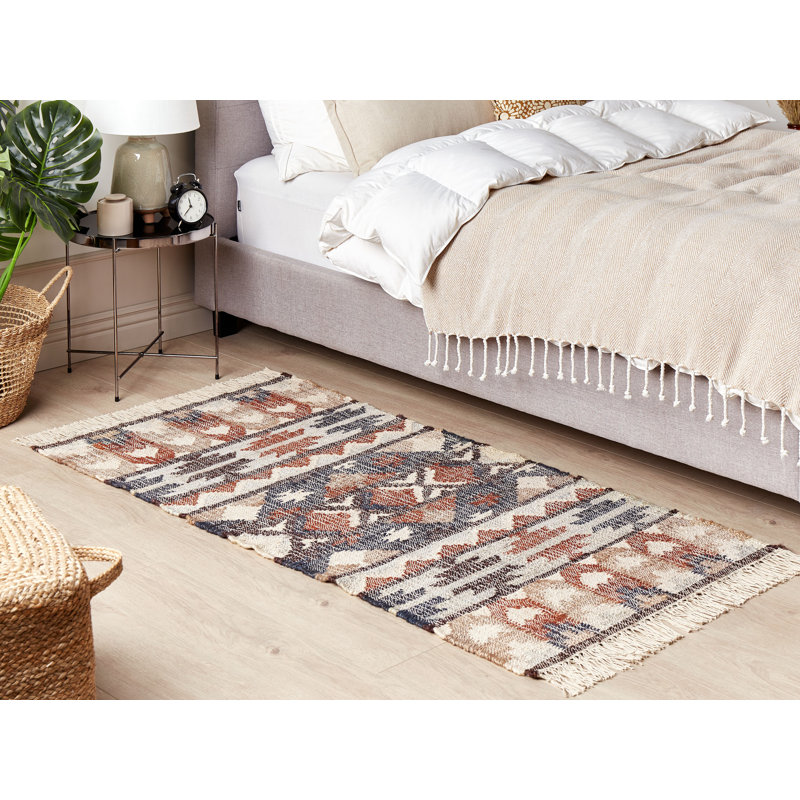 Larsen Southwestern Hand Woven Area Rug, Rectangle 80 x 150cm