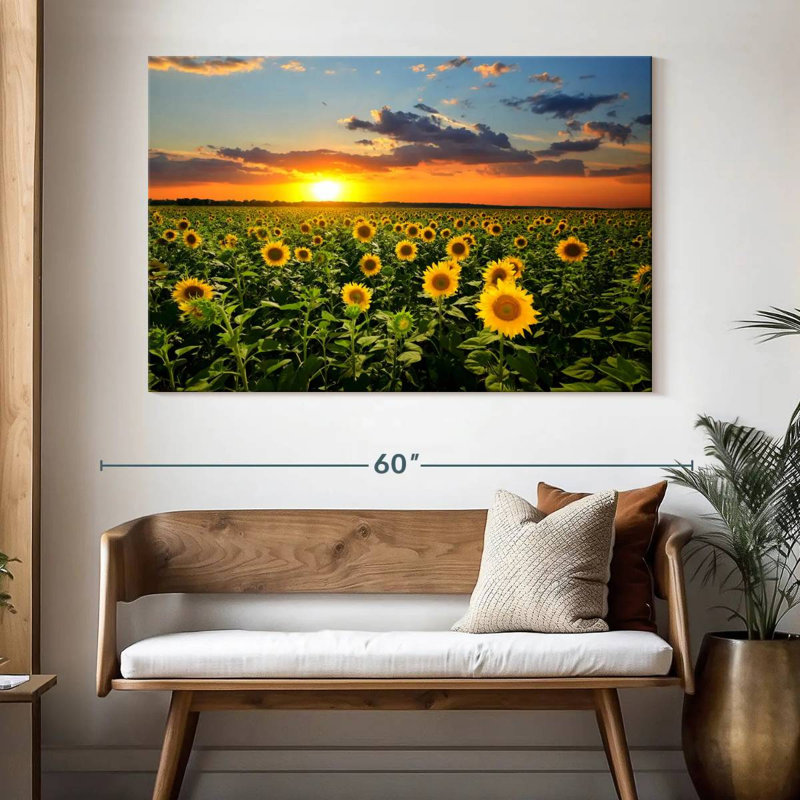 Tournesols en fleurs d'Alvord