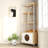 Corner Cat Tower, Cat Tree With Scratching Post, Cat Condo With Feeding Station And Climbing Platforms, Pet Furniture For Indoor Cats