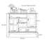 Modern simple multi-functional accent cabinet