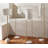 64'' Gold/White Arched Floor Lamp
