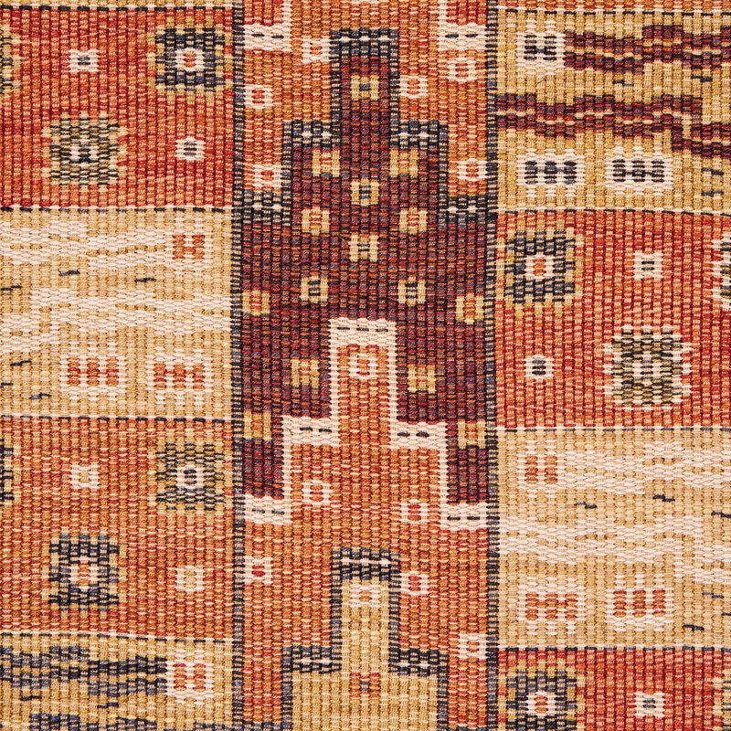 Fairuza Flatweave Fabric, Spice